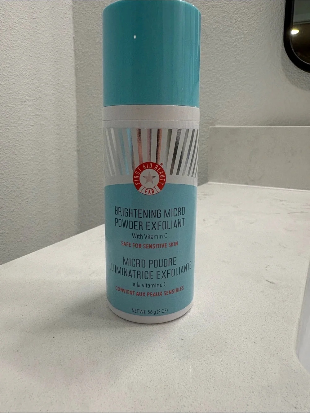 First Aid Beauty Brightening Micro Powder Exfoliant - NEW